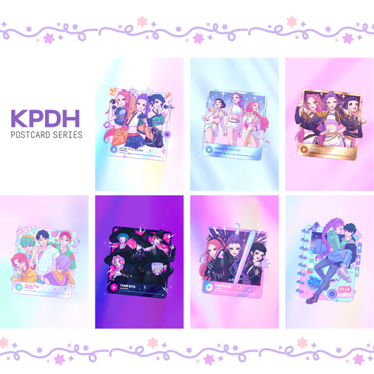 Kpop Songs Series Postcard (IN-HAND)