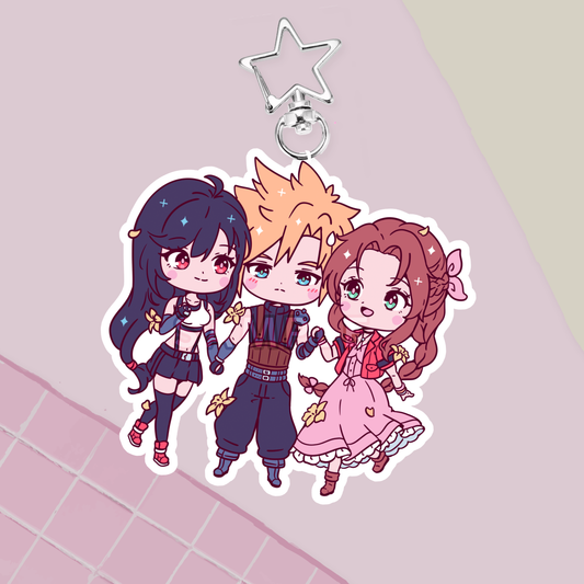 Avalanche Lovers Acrylic Charm LAST UNIT (IN-HAND)