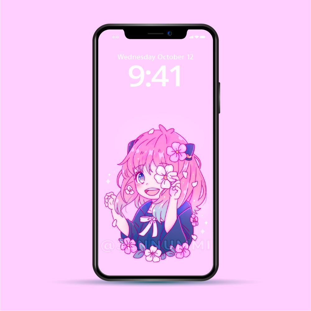 Mother and Daughter Wallpaper Set