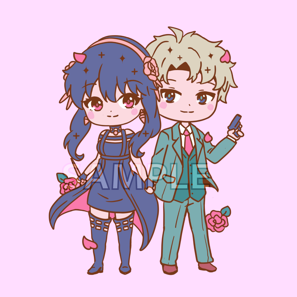 Undercover Couple Enamel Pin LAST UNITS (IN-HAND)