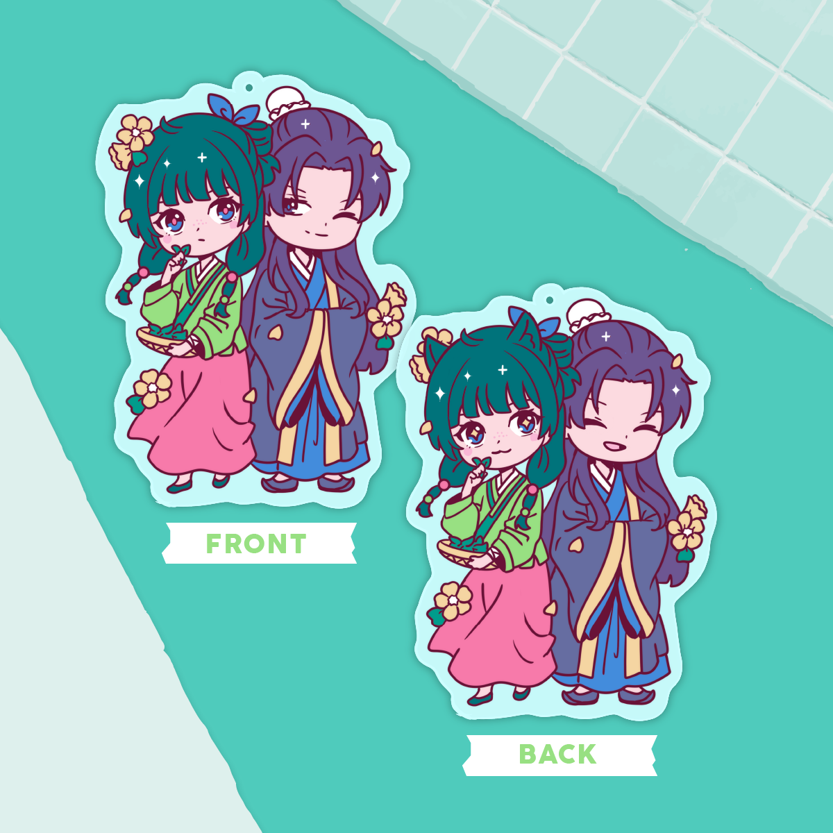 Poison Duo Acrylic Charm (IN-HAND)