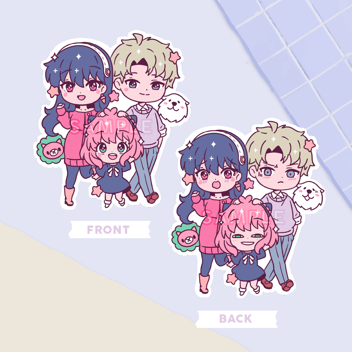 Undercover Group Acrylic Charm (IN-HAND)