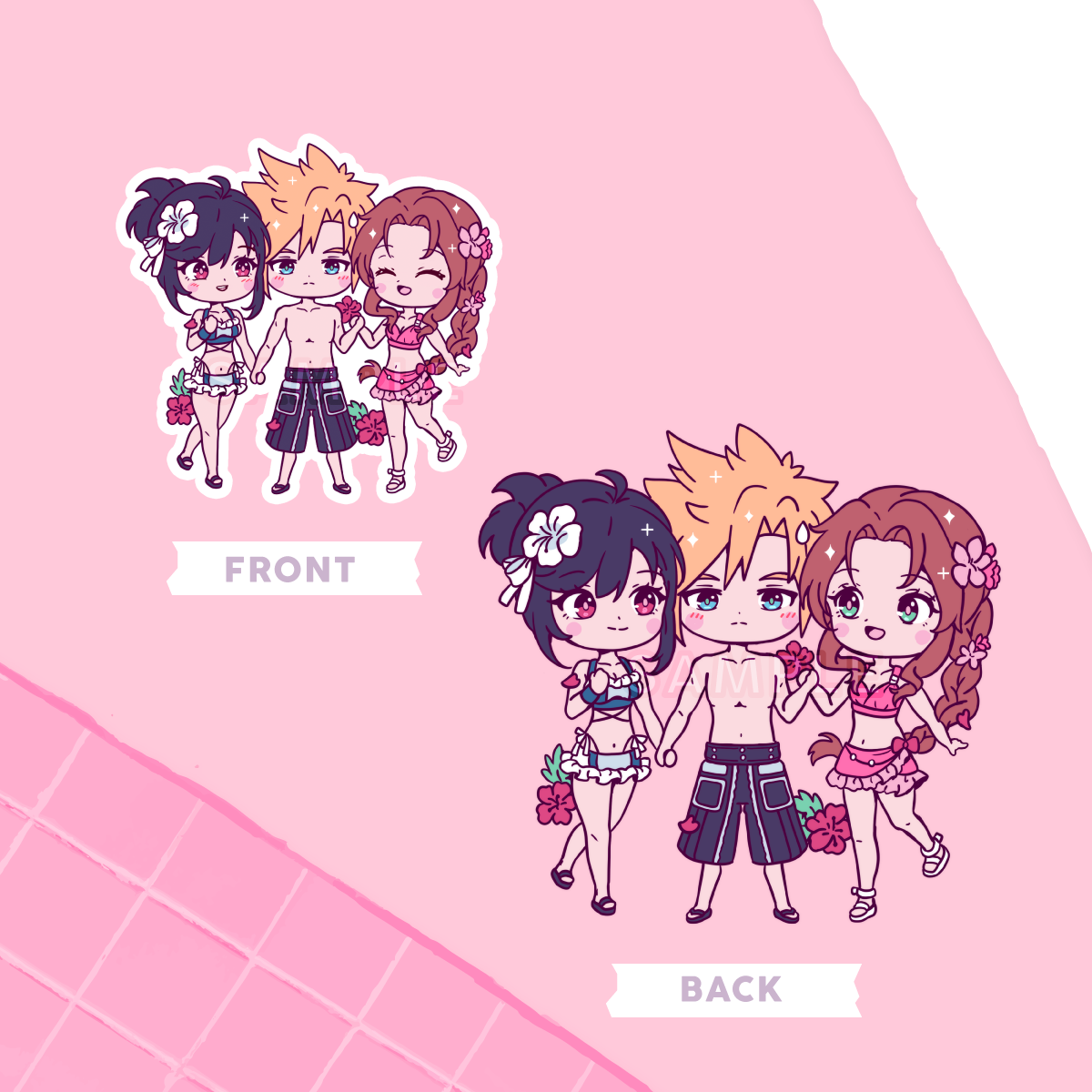 Avalanche Coast Acrylic Charm LAST CHANCE (IN-HAND)