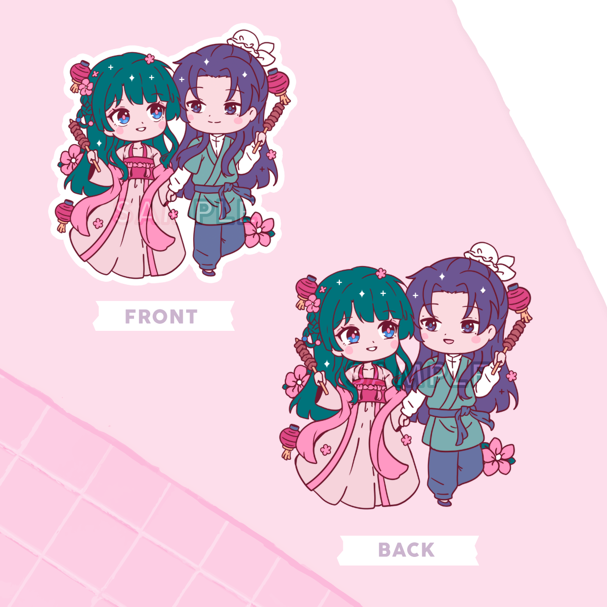 Poison Date Acrylic Charm (IN-HAND)