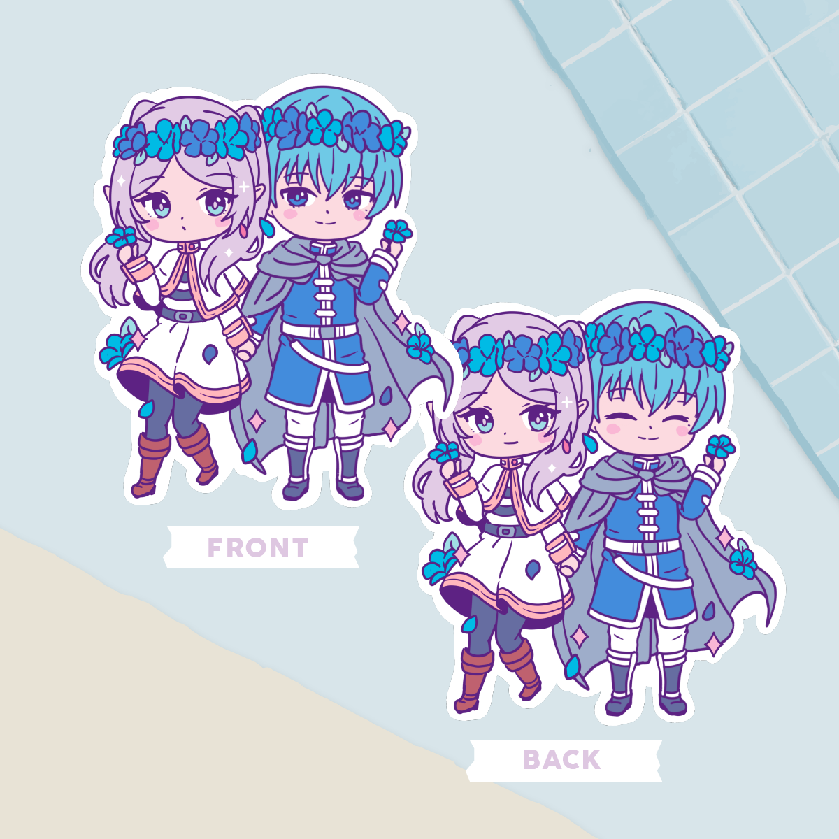 Mage and Hero Acrylic Charm (IN-HAND)