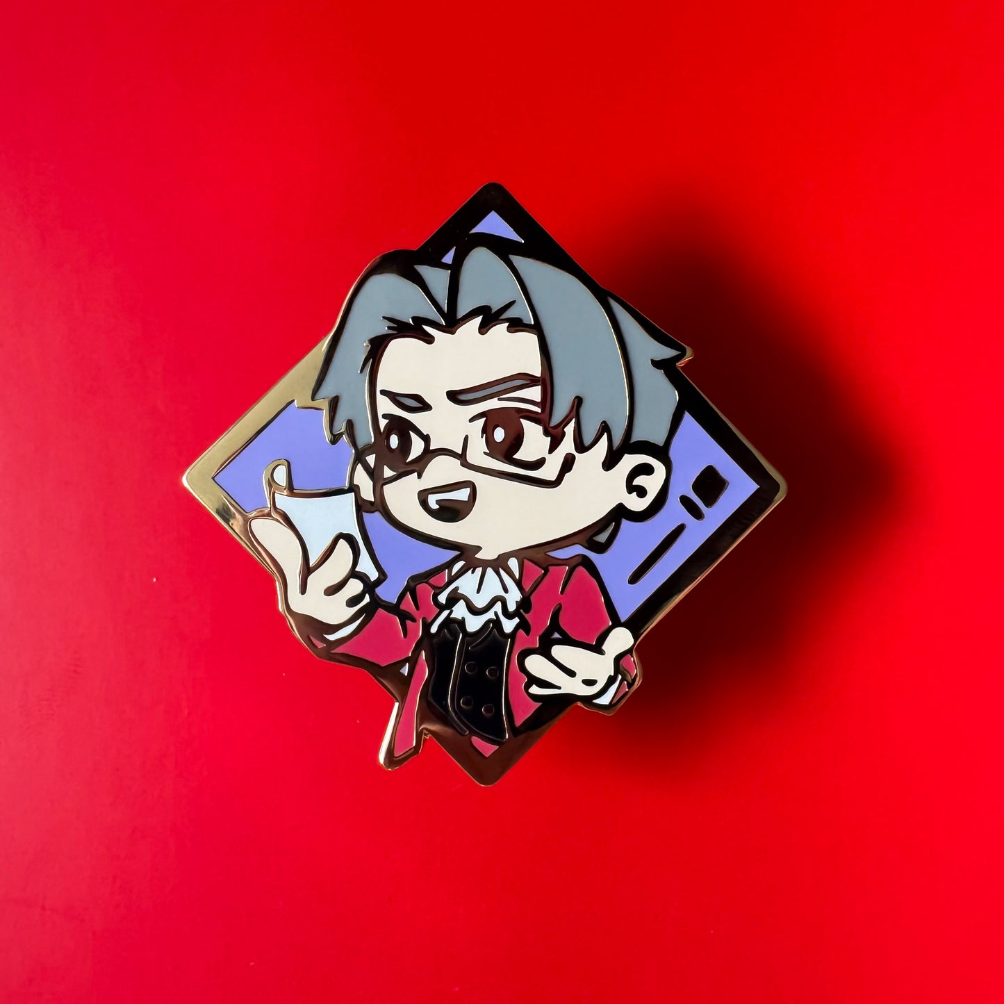 Ace Attorney Enamel Pins (IN-HAND)