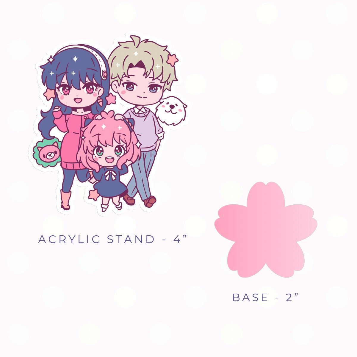 Undercover Family Group Acrylic Stand (IN-HAND)