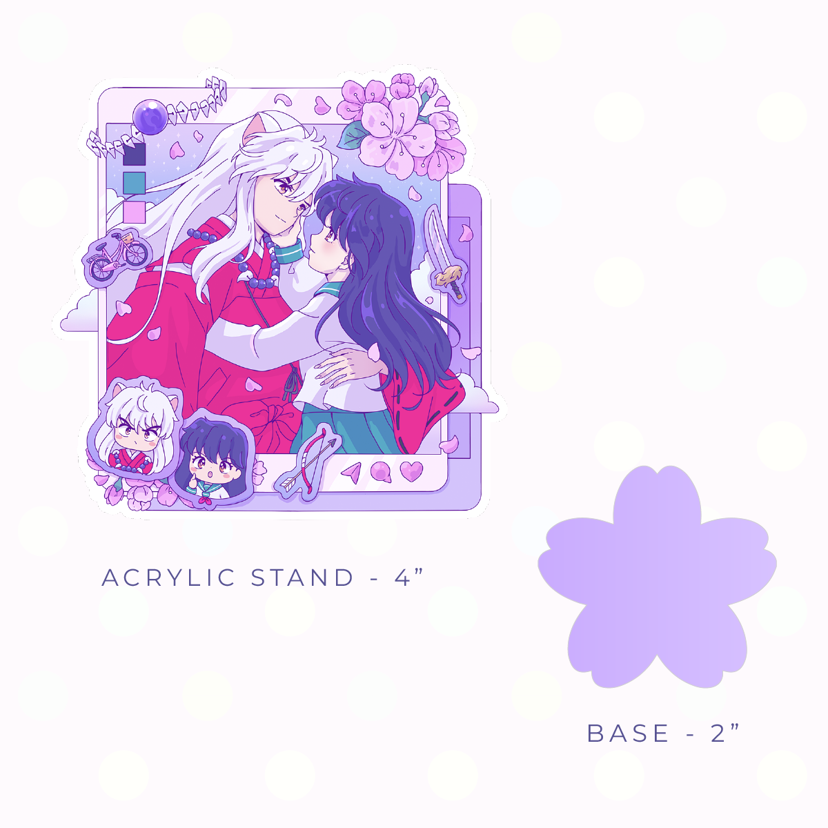 Social Media Half Demon Acrylic Stand (IN-HAND)