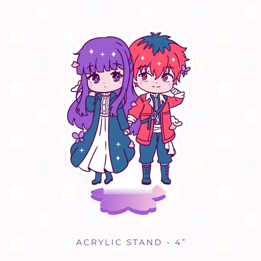 Mage and Warrior Acrylic Stand (IN-HAND)