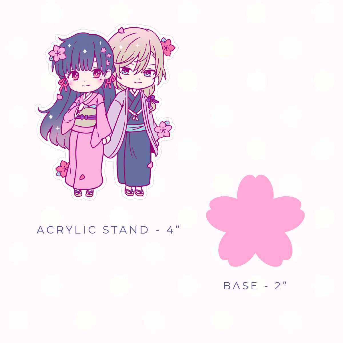 Bride and Groom Acrylic Stand (IN-HAND)