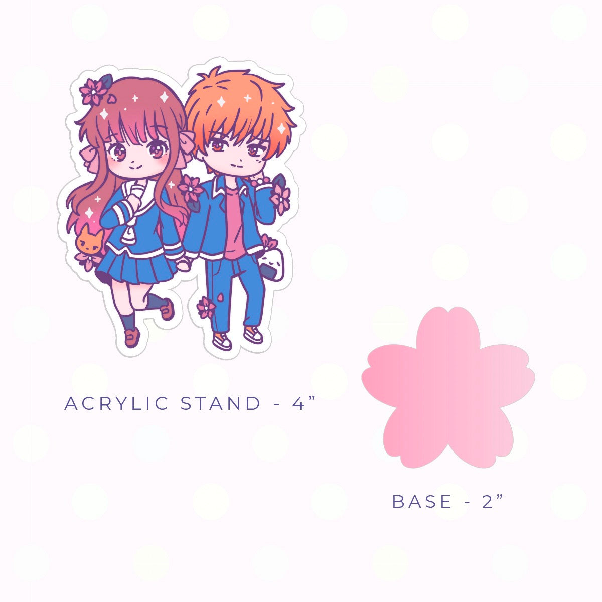 Onigiri and Cat Acrylic Stand (IN-HAND)