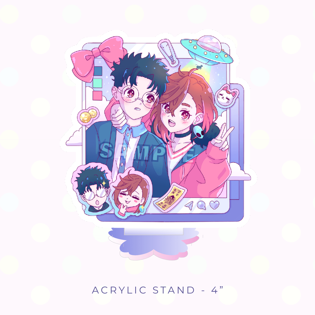 Social Media Psychic Acrylic Stand (IN-HAND)