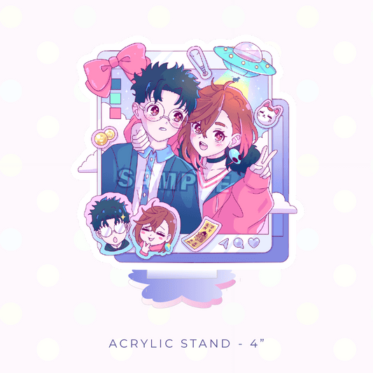 Social Media Psychic Acrylic Stand (IN-HAND)