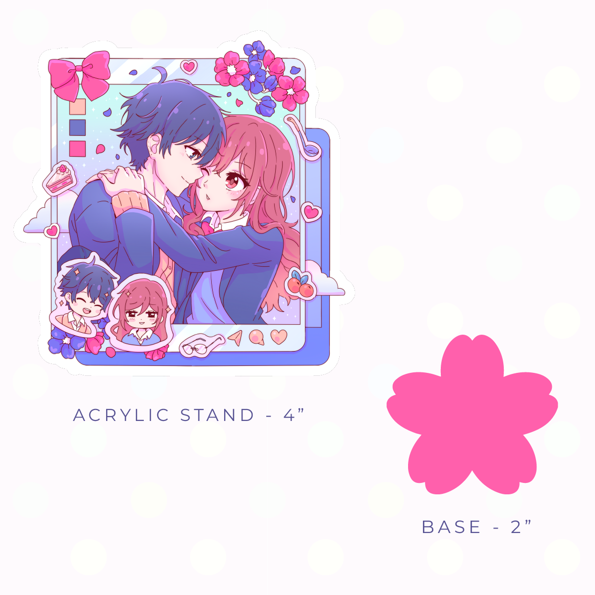 Social Media Miyahori Acrylic Stand (IN-HAND)