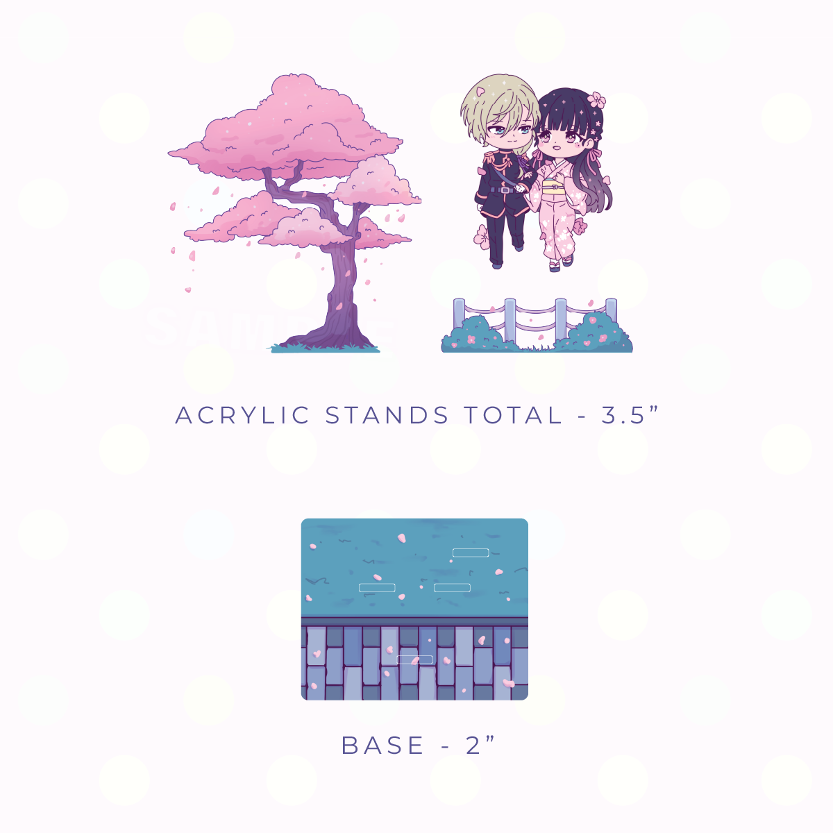 Spring Bride Chibi Scene Acrylic Stand (IN-HAND)