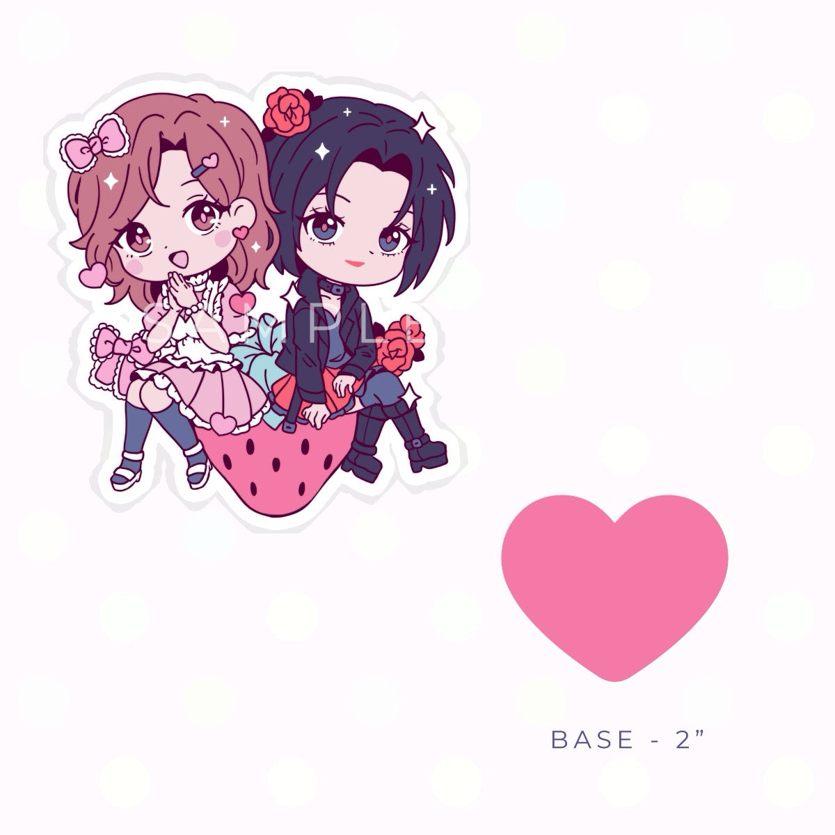 Strawberry Friends Acrylic Stand (IN-HAND)