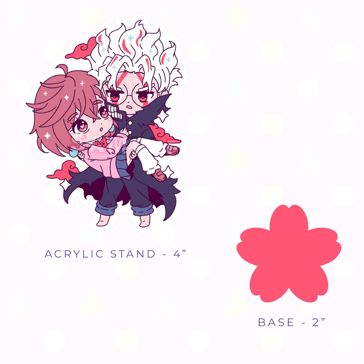 Psychic and Turbo Acrylic Stand (IN-HAND)