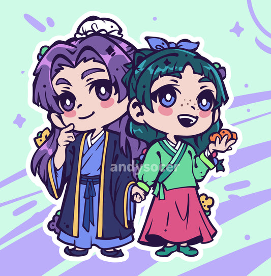 Poison Partners Couple Sticker (IN-HAND)