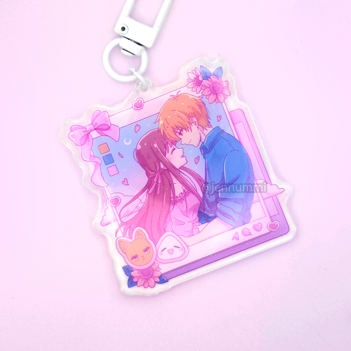 Social Media Romance Acrylic Charms (IN-HAND)