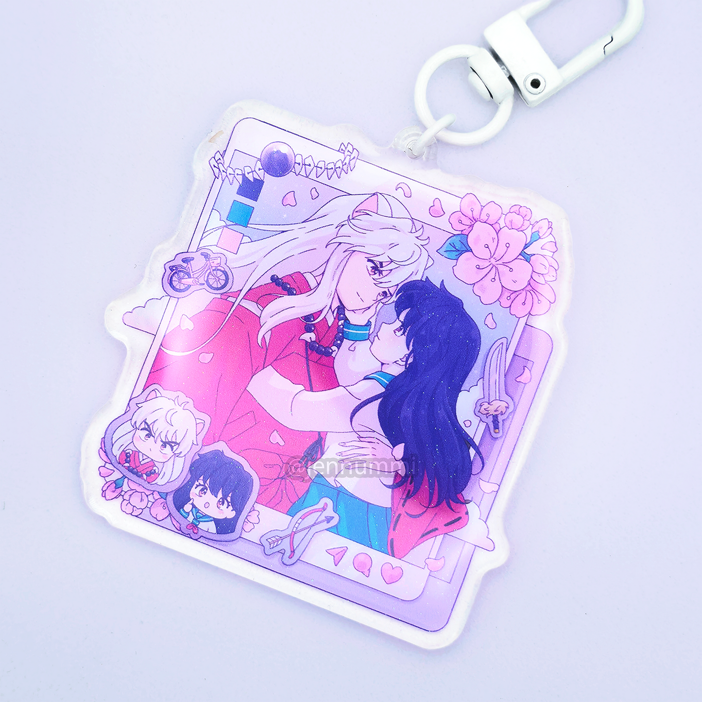 Social Media Romance Acrylic Charms (IN-HAND)