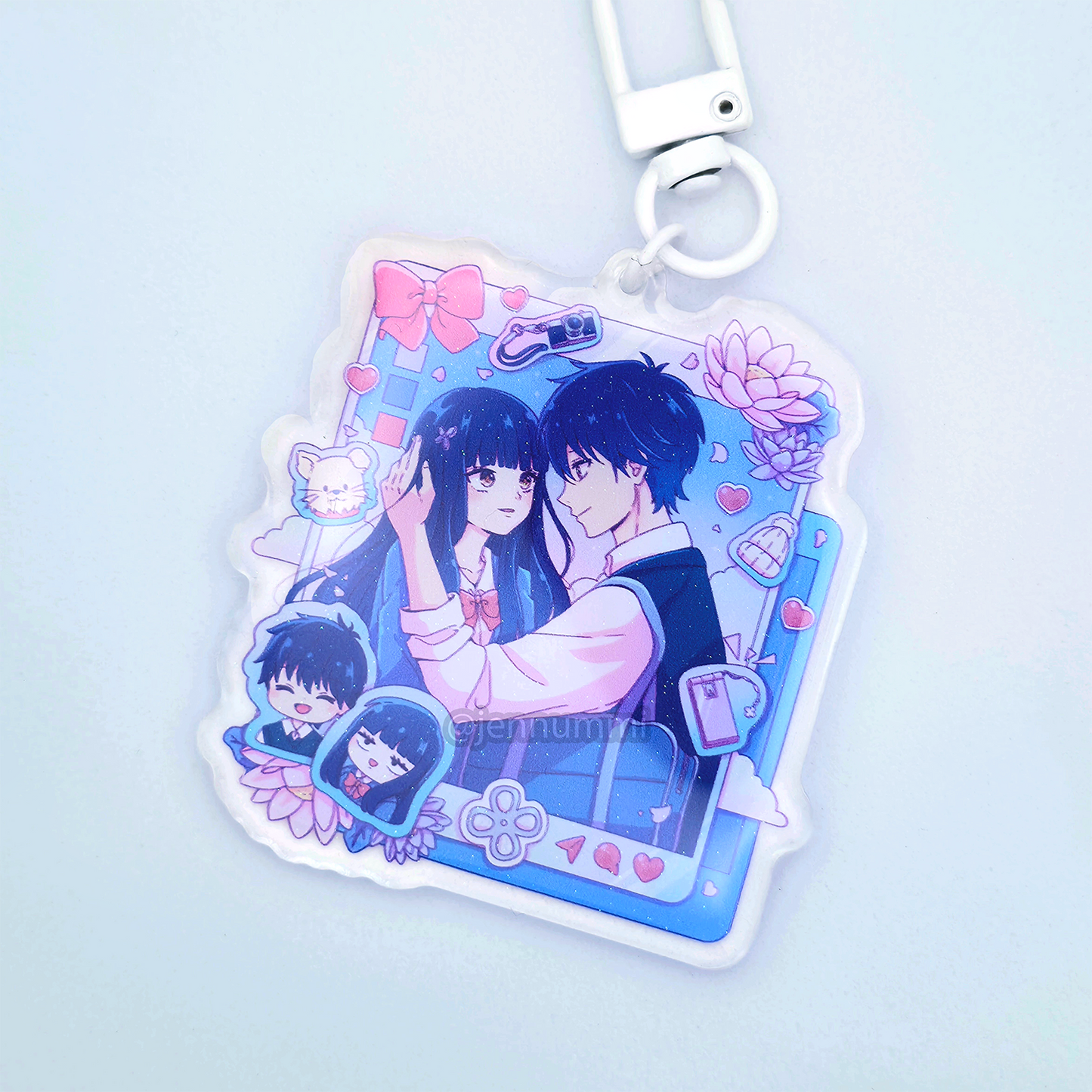 Social Media Romance Acrylic Charms (IN-HAND)
