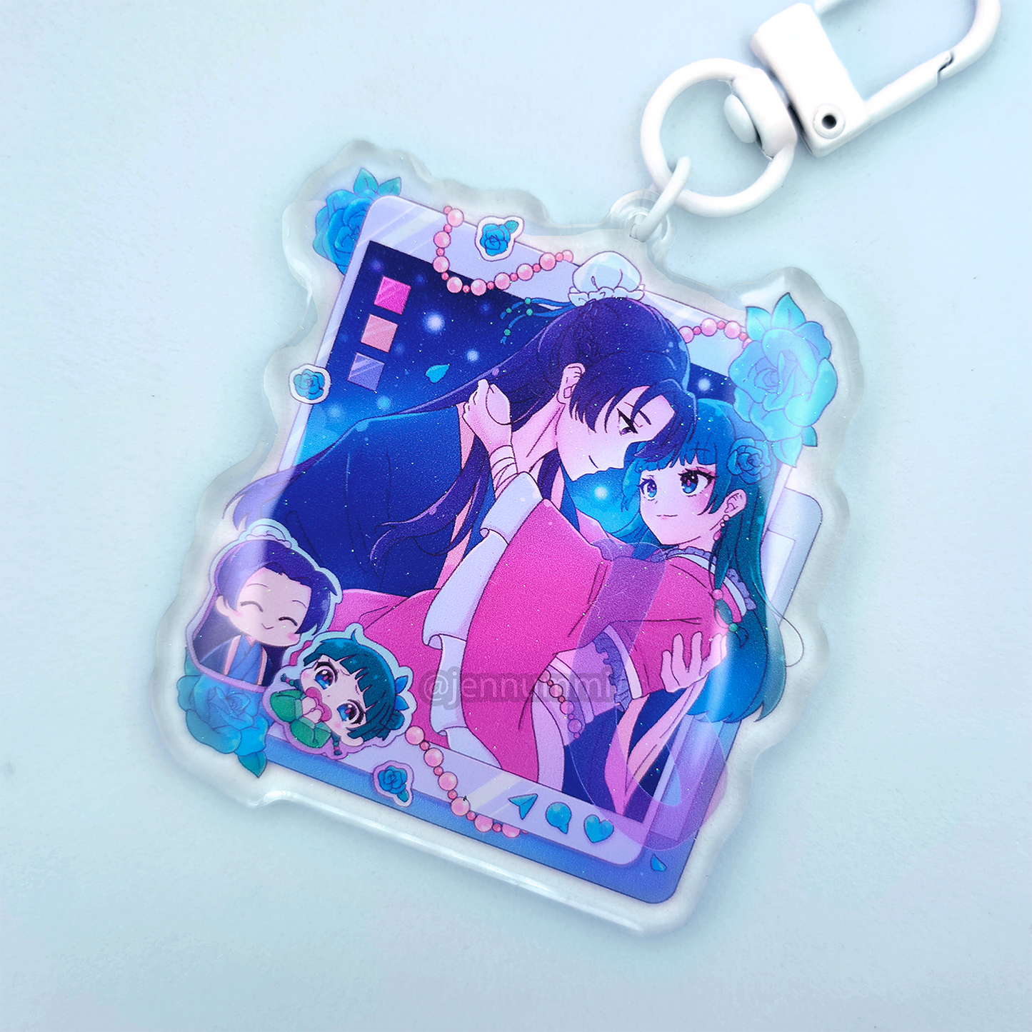 Social Media Romance Acrylic Charms (IN-HAND)