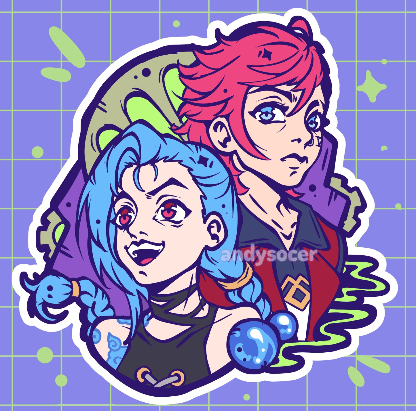 Arcane Sticker (IN-HAND)