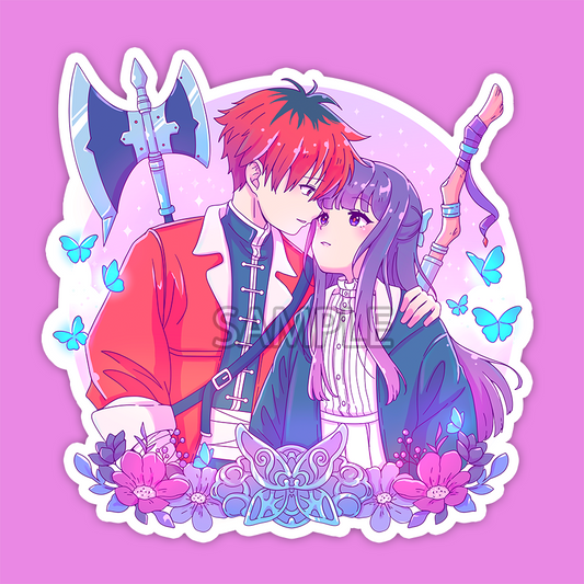 Butterfly Date Sticker (IN-HAND)