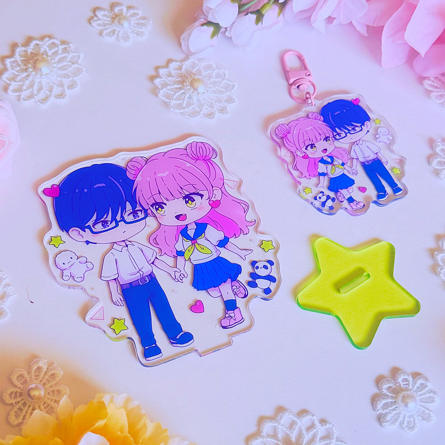 0PP0S1T3S Acrylic Charm (IN-HAND)