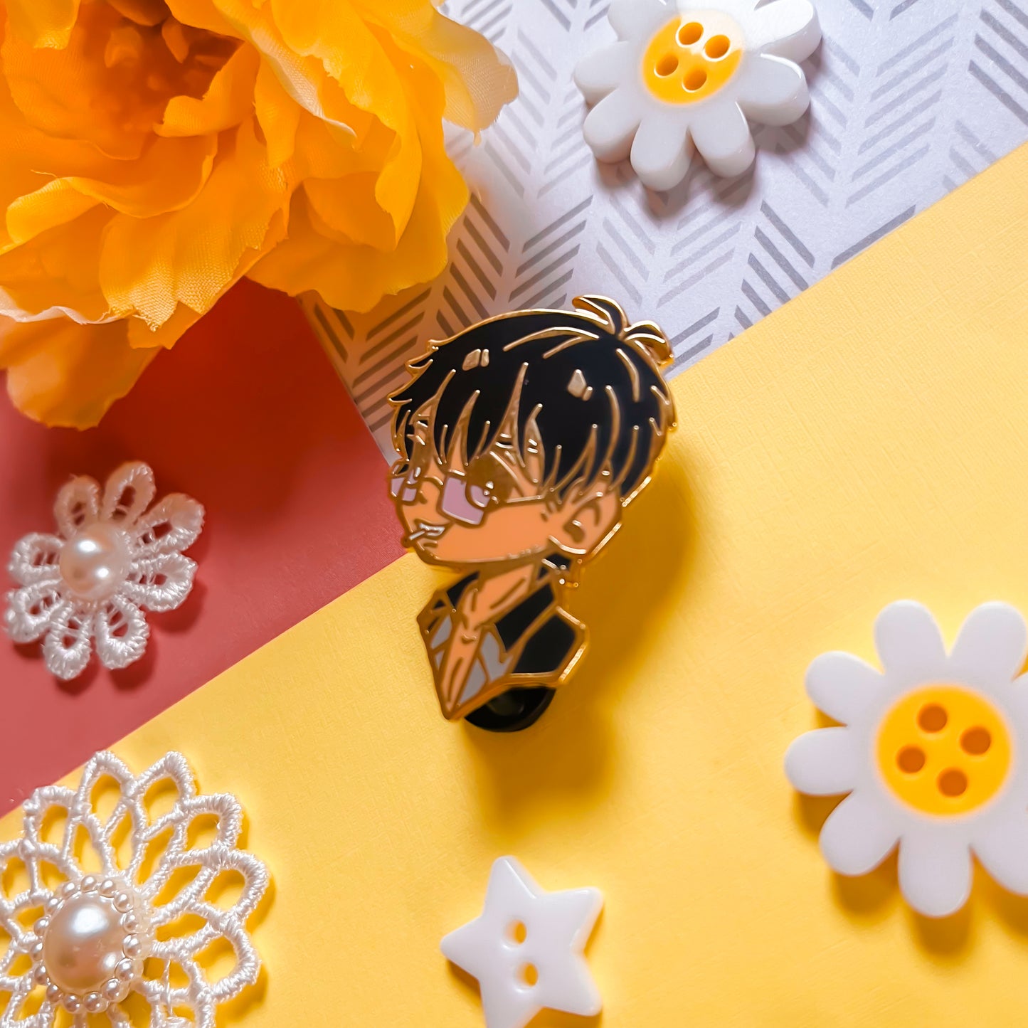 Trigun Stampede Chibi Enamel Pins (IN-HAND)