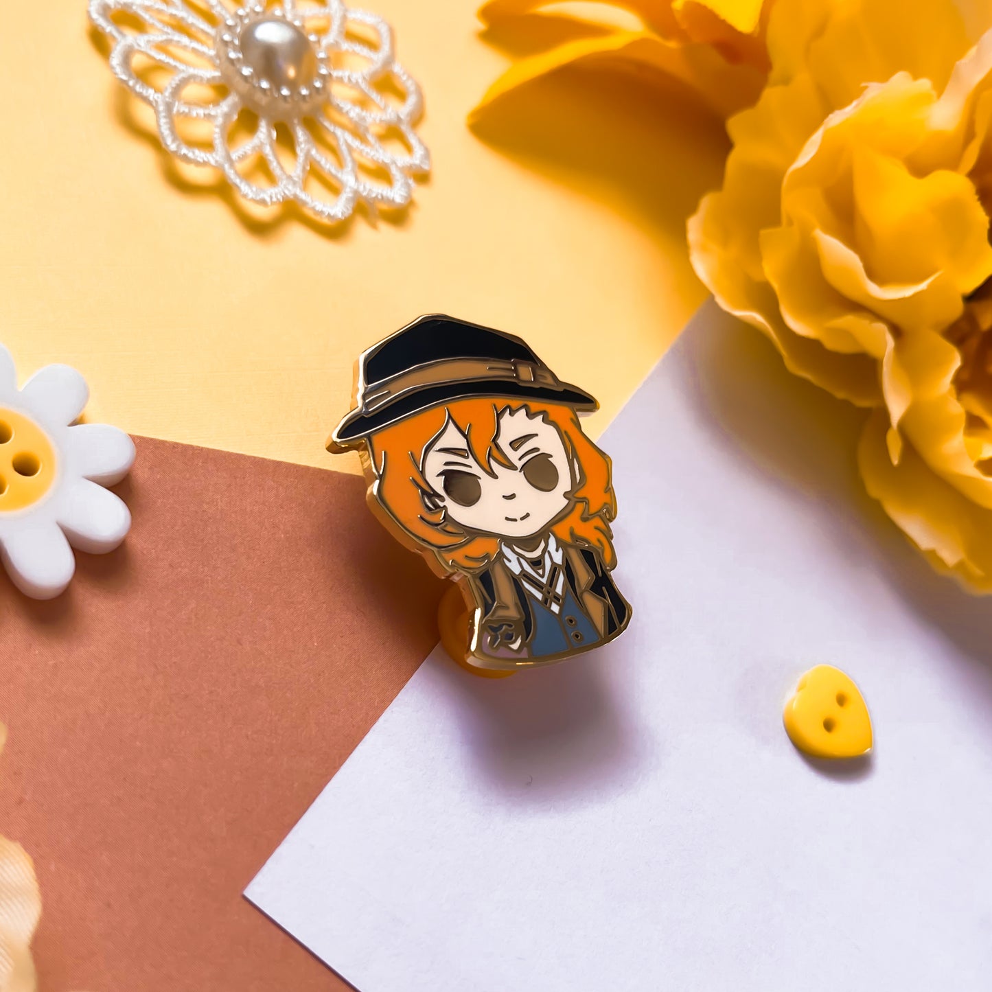 Anime Writers Enamel Pins (IN-HAND)