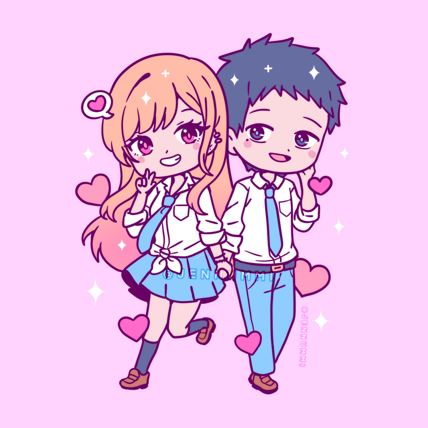 Cosplayer & Tailor Enamel Pin LAST CHANCE (IN-HAND)