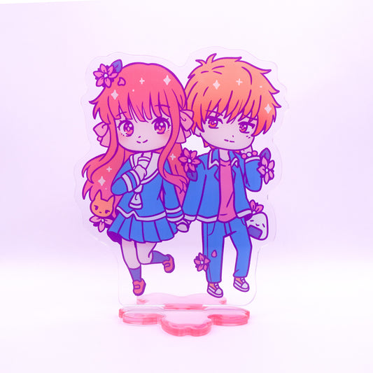 Onigiri and Cat Acrylic Stand (IN-HAND)