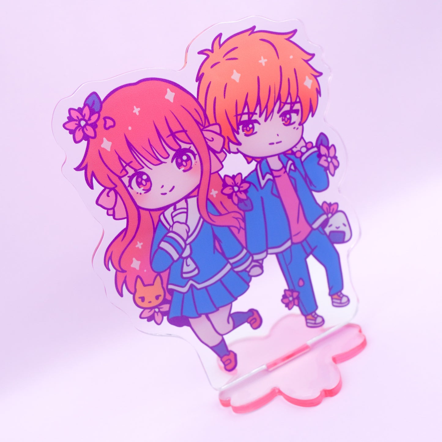 Onigiri and Cat Acrylic Stand (IN-HAND)