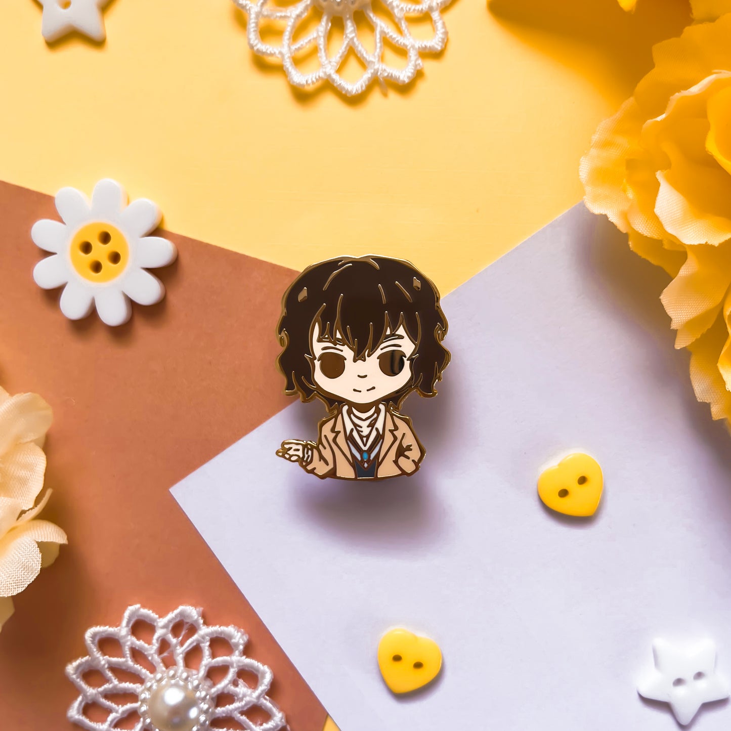 Anime Writers Enamel Pins (IN-HAND)