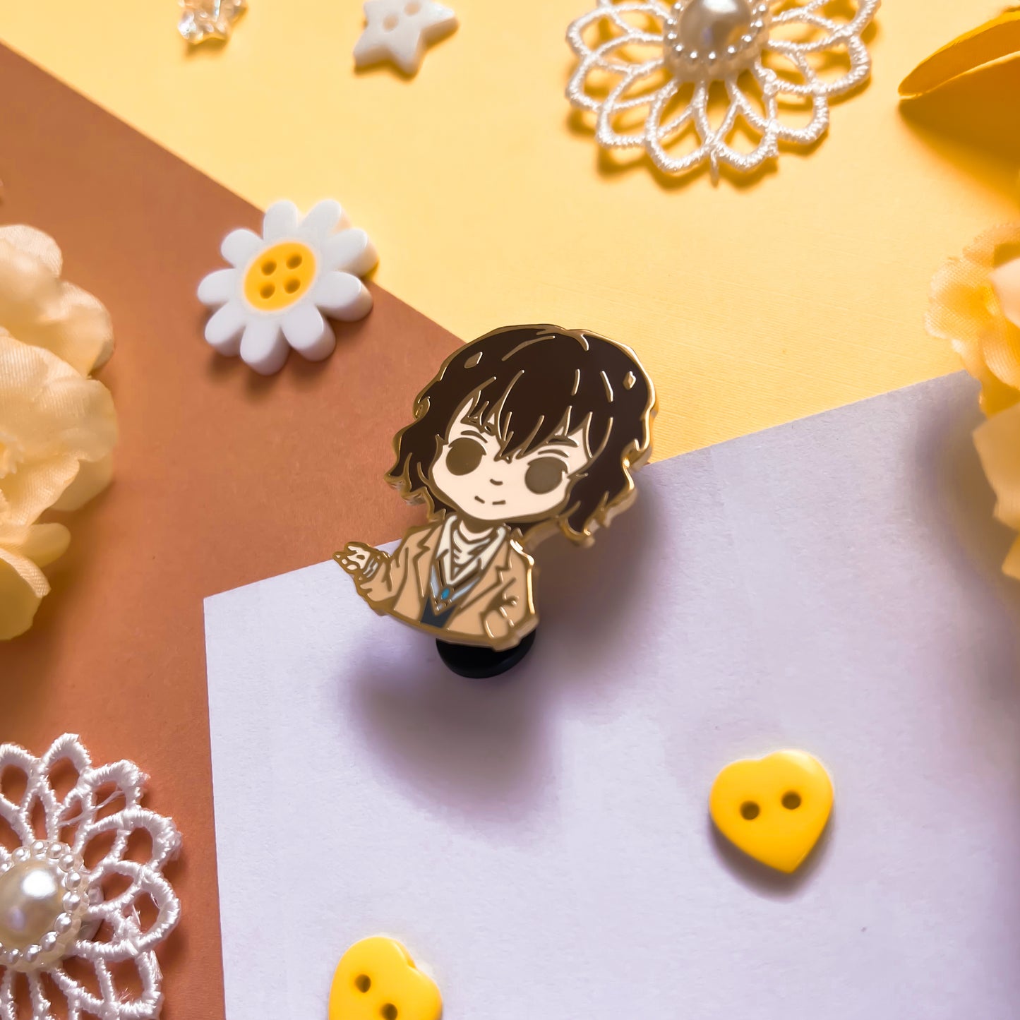 Anime Writers Enamel Pins (IN-HAND)
