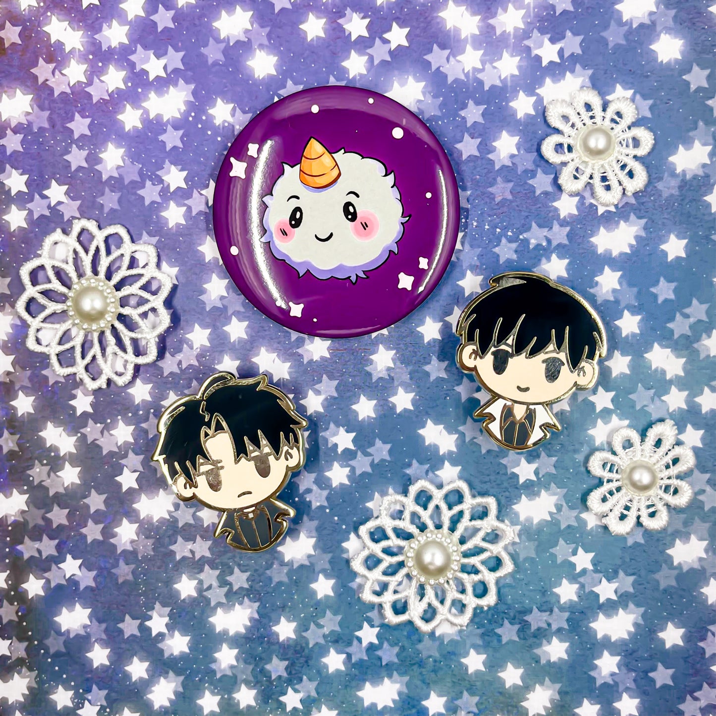 LAST CHANCE!! ORV Extra Chibi Enamel Pins (IN-HAND)