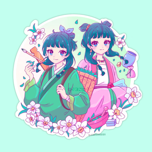 Poison Lady Sticker (IN-HAND)