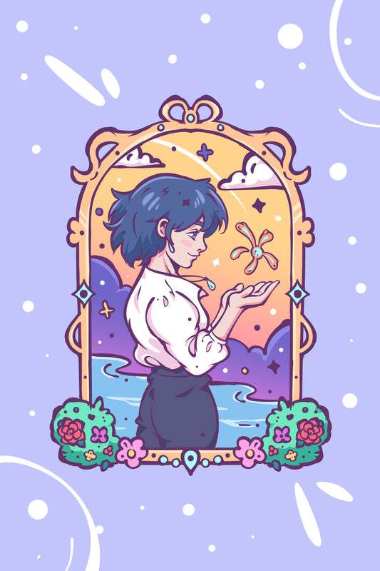 Castle Wizard Print (IN-HAND)