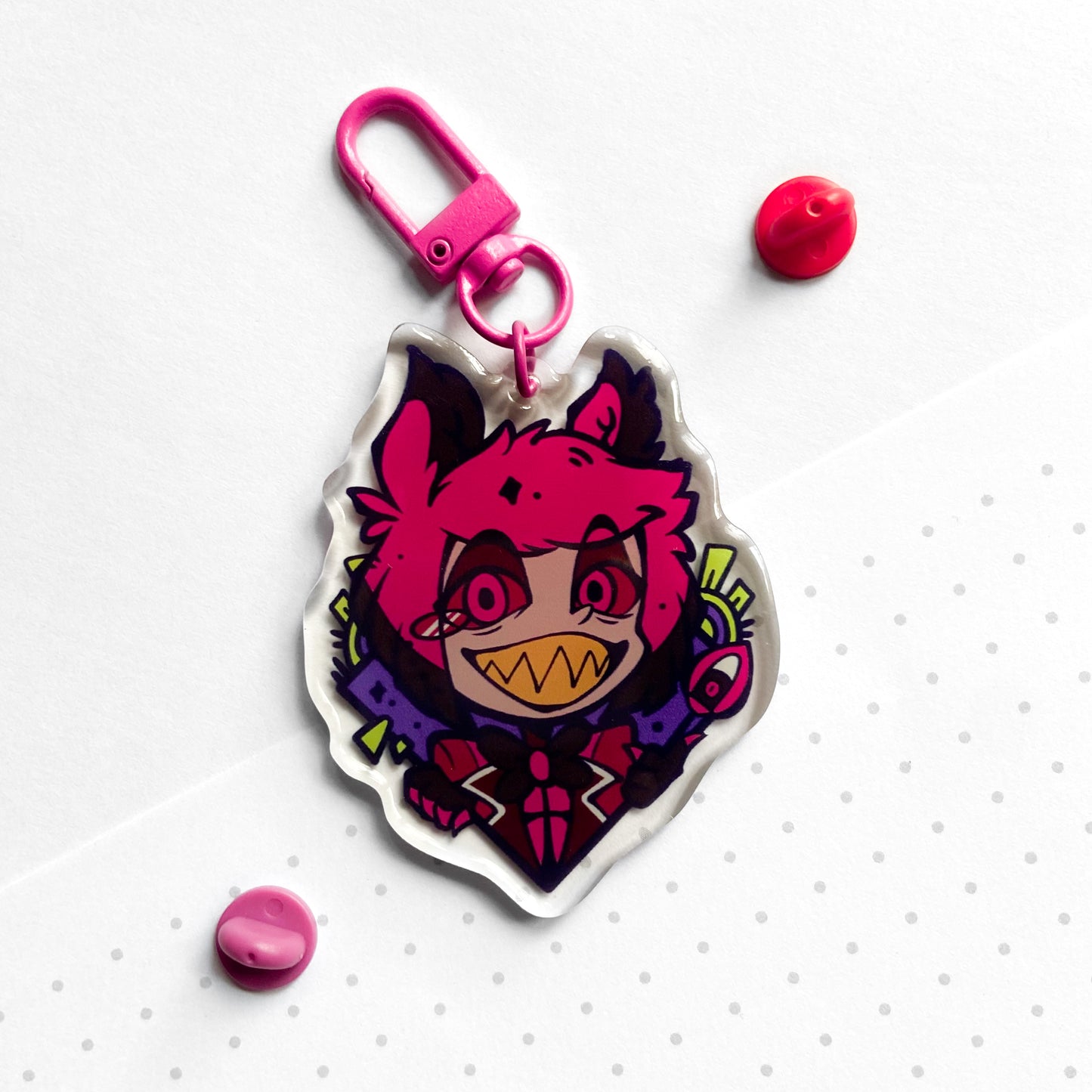 Hazbins Acrylic Charms (IN-HAND)