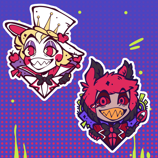 Hazbins Stickers (IN-HAND)