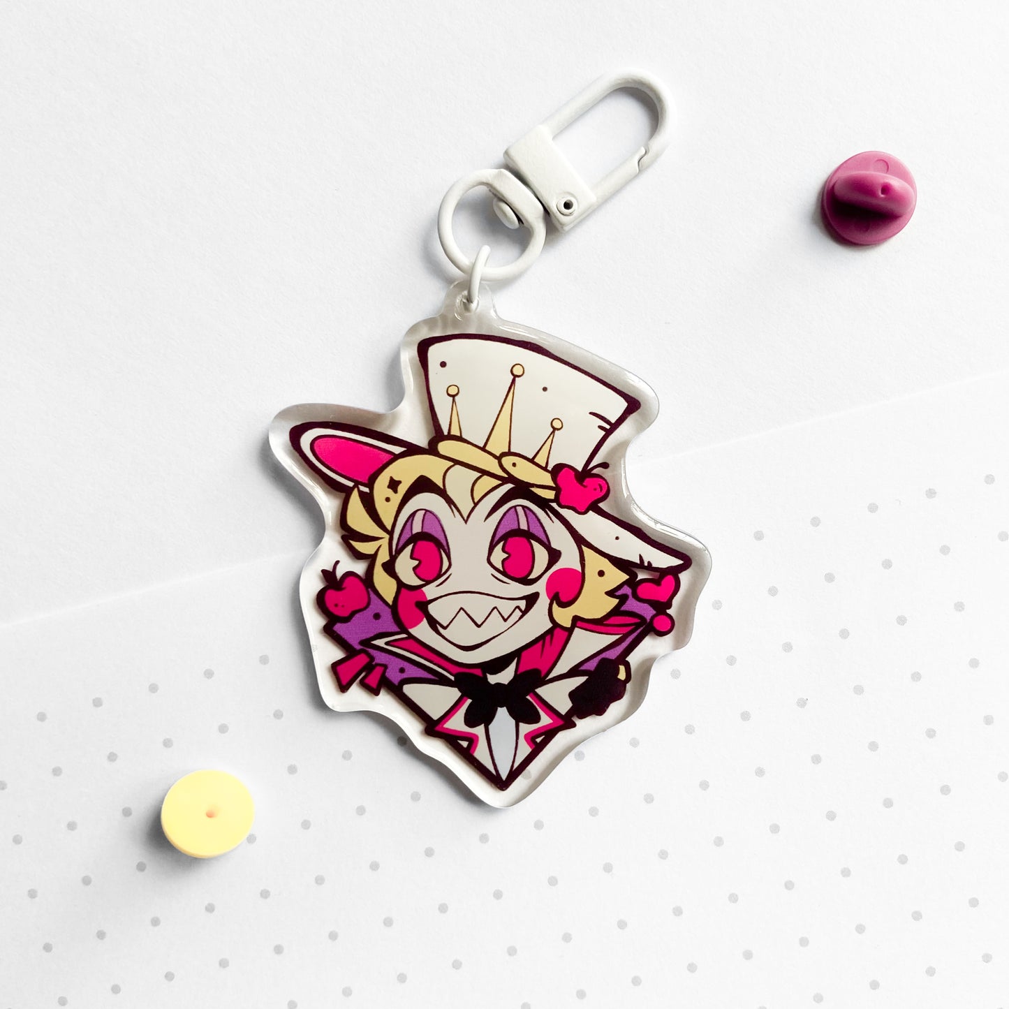 Hazbins Acrylic Charms (IN-HAND)