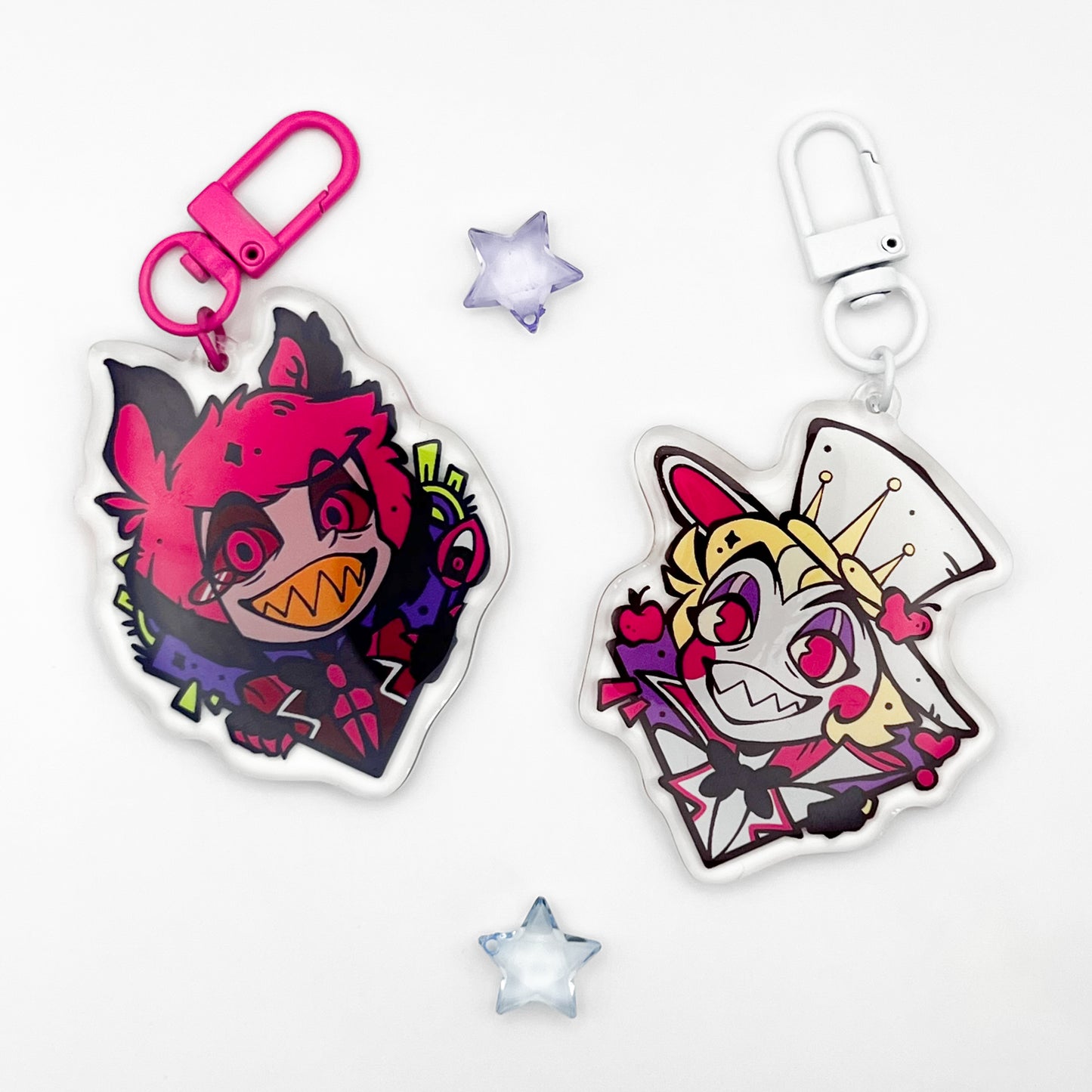 Hazbins Acrylic Charms (IN-HAND)