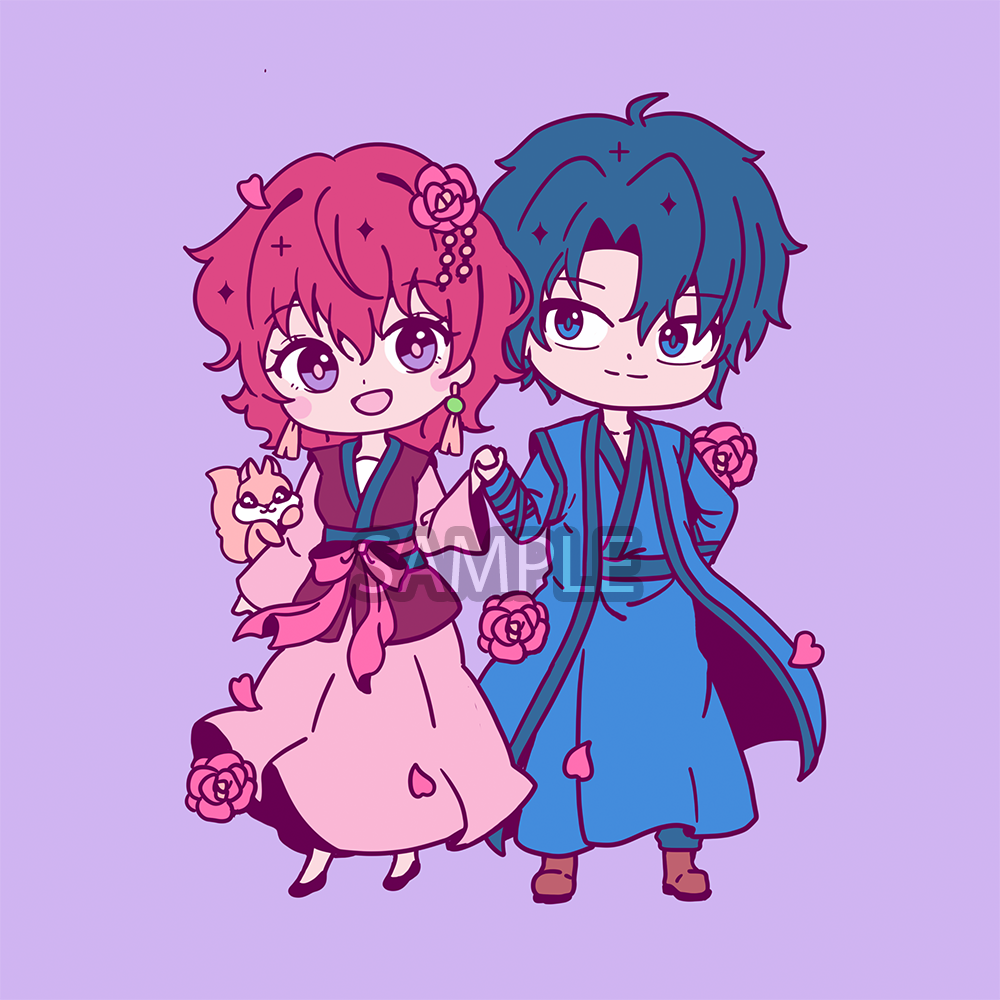 LAST UNIT Hime and Guardian Enamel Pin