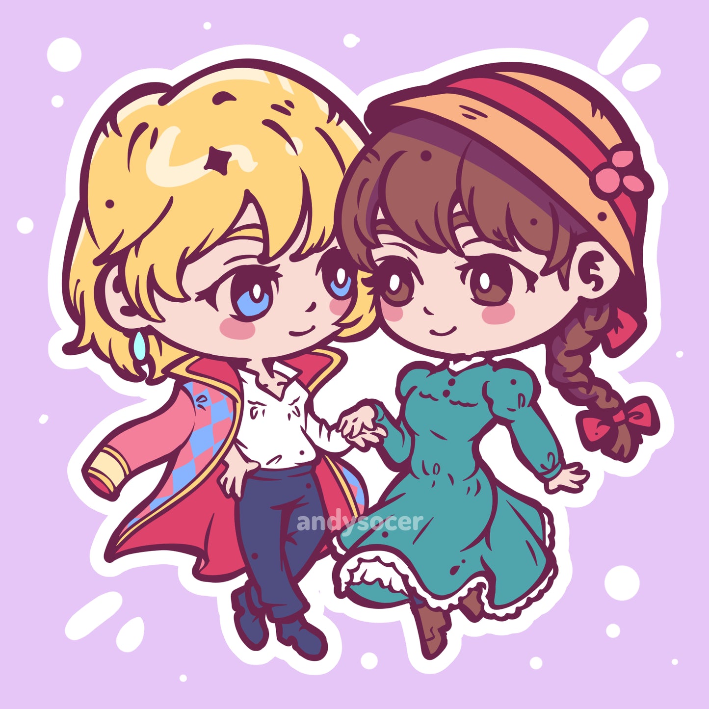 Chibi Castle Stickers (IN-HAND)