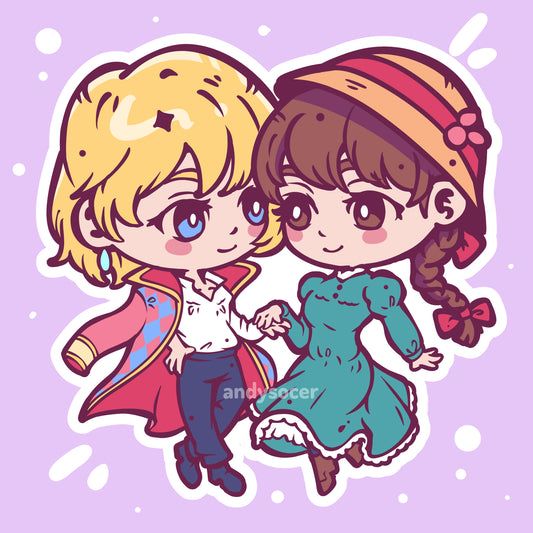 Chibi Castle Stickers (IN-HAND)