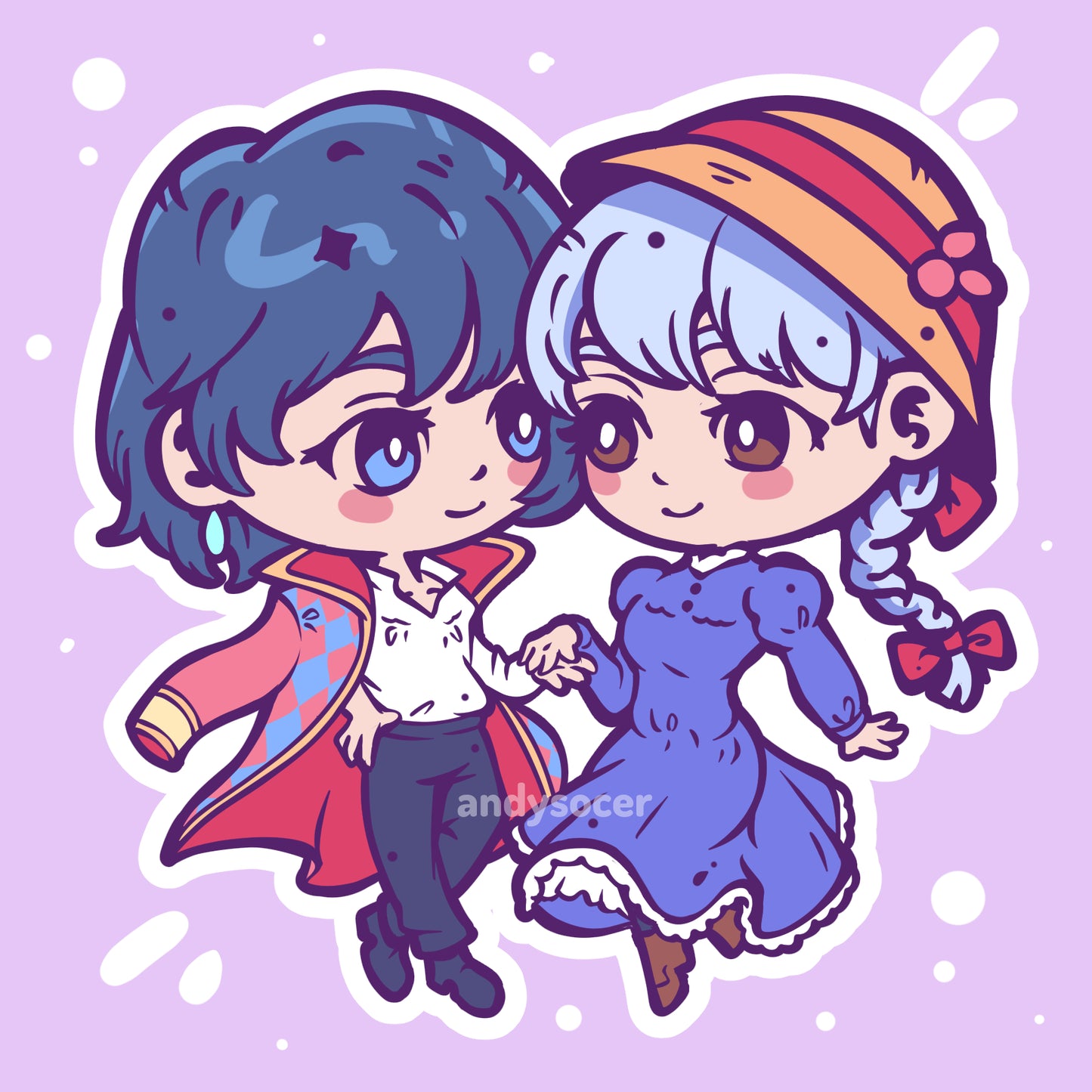 Chibi Castle Stickers (IN-HAND)