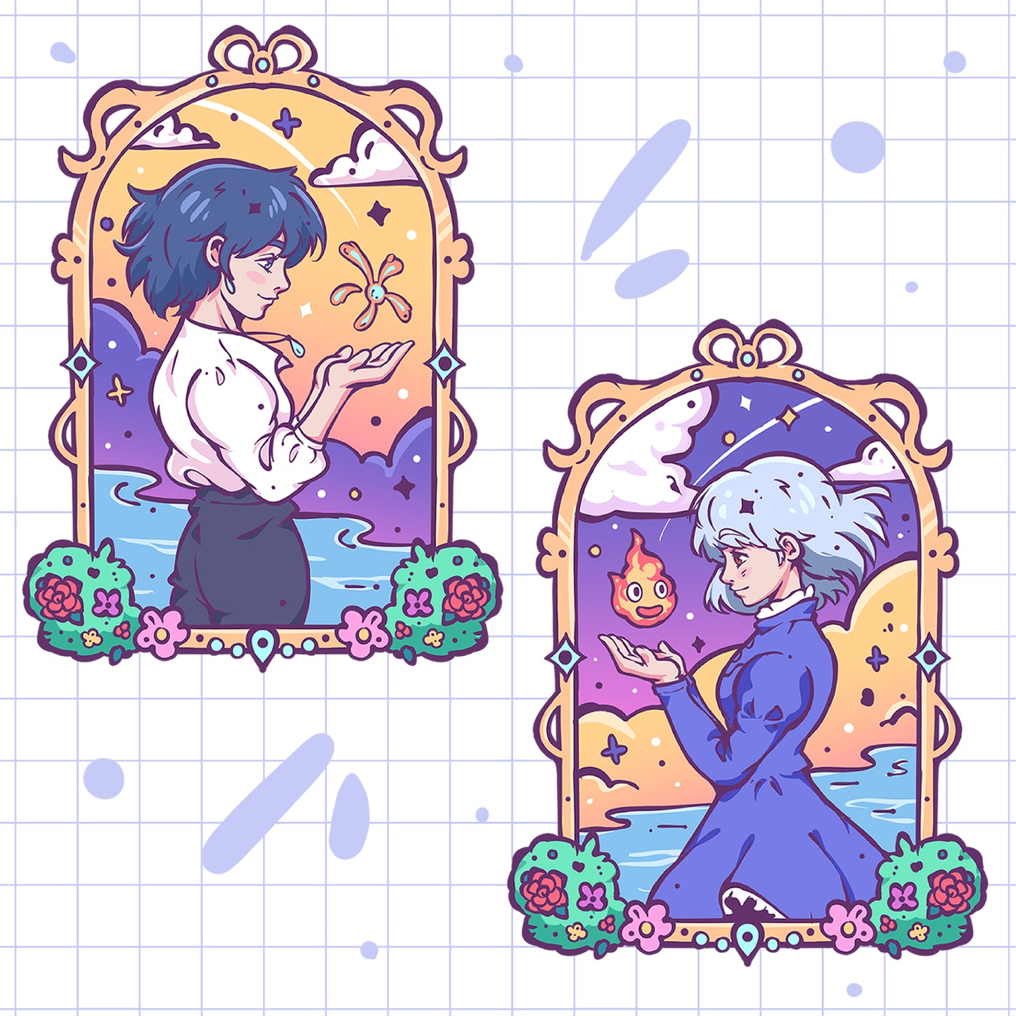 Castle Acrylic Stands (IN-HAND)