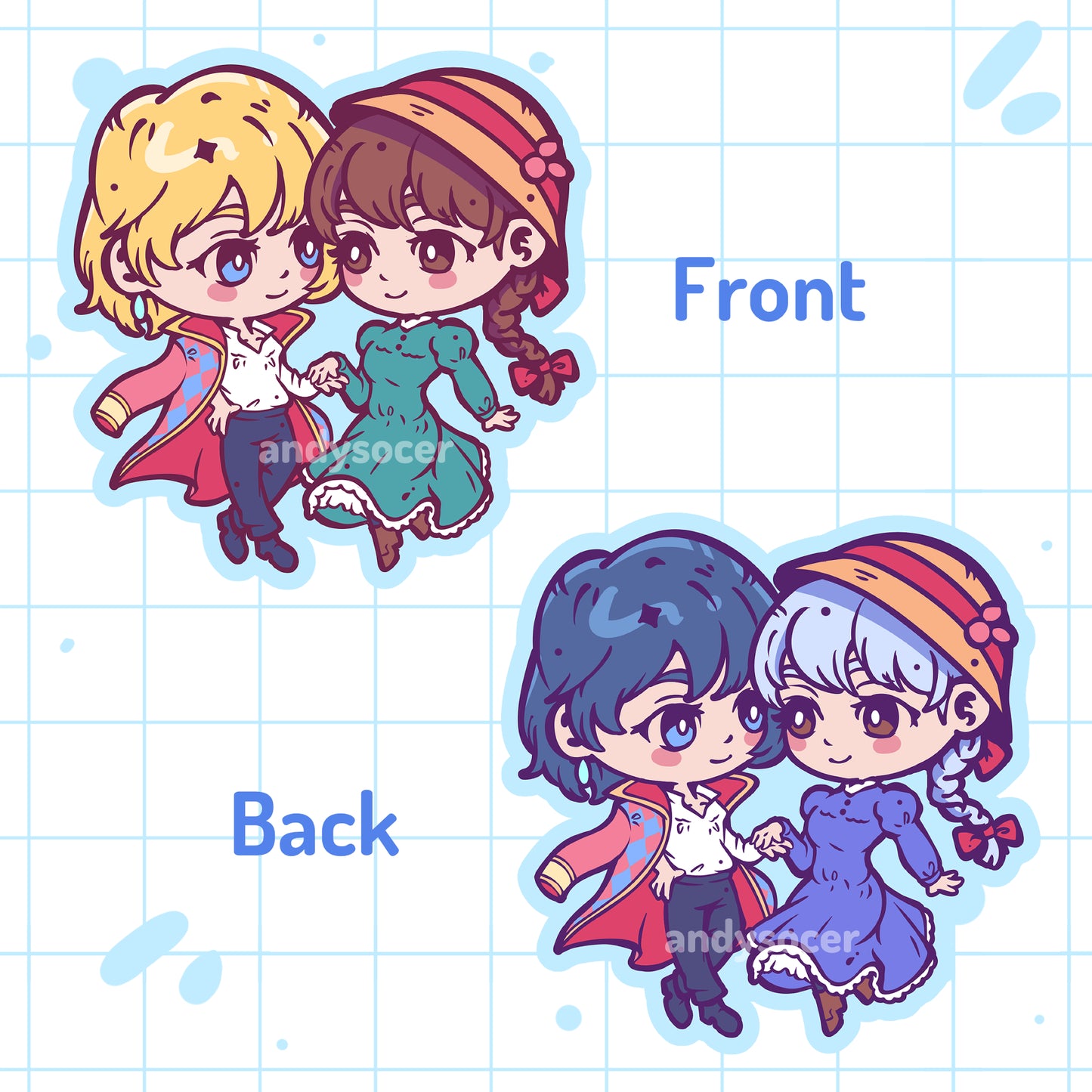 Castle Chibi Acrylic Charm (IN-HAND)