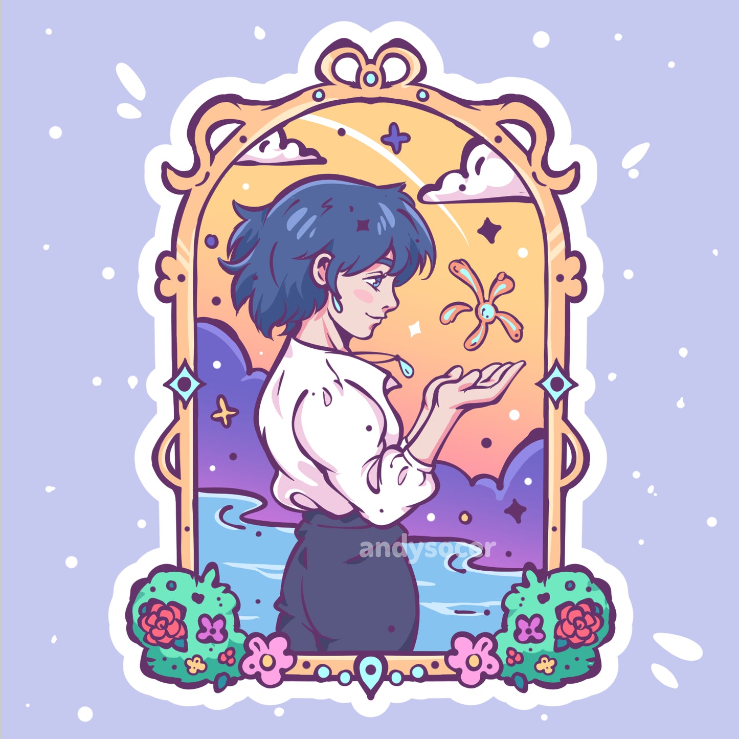 Castle Stickers (IN-HAND)